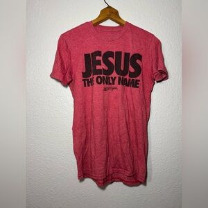 “Jesus The Only Name” Big Daddy Weave Graphic Tee | Size Small Unisex